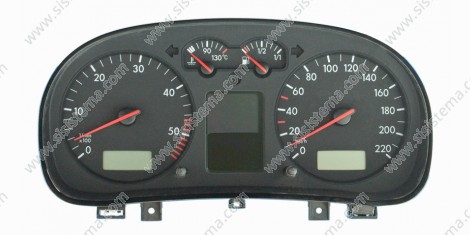 Display Centrale Piccolo Poco Leggibile Volkswagen Golf Iv Dal 1997 Al 2004
